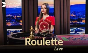 Live dealer hosting blackjack game at abc8Live dealer hosting blackjack game at abc8
