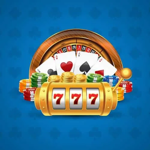 Player spinning slot reels on abc8 app with vibrant icons